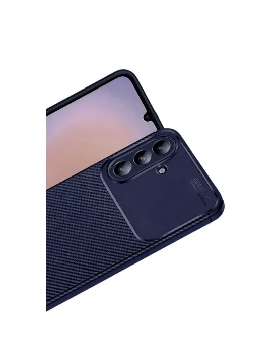 Samsung Galaxy A57 5g Auto Focus Karbon Kapak - Lacivert