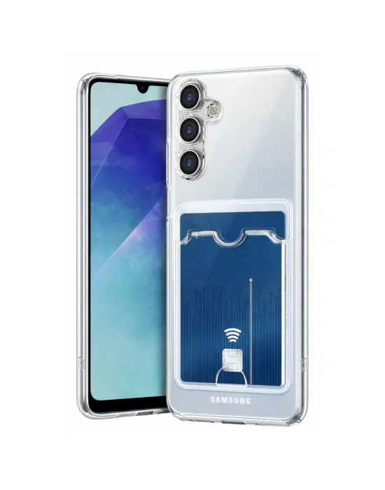 Samsung Galaxy A57 5g Kart Şeffaf Silikon - Şeffaf