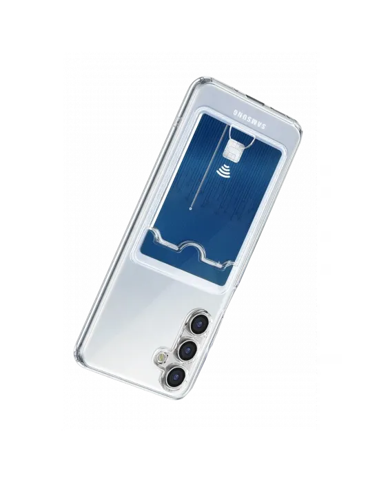 Samsung Galaxy A57 5g Kart Şeffaf Silikon - Şeffaf