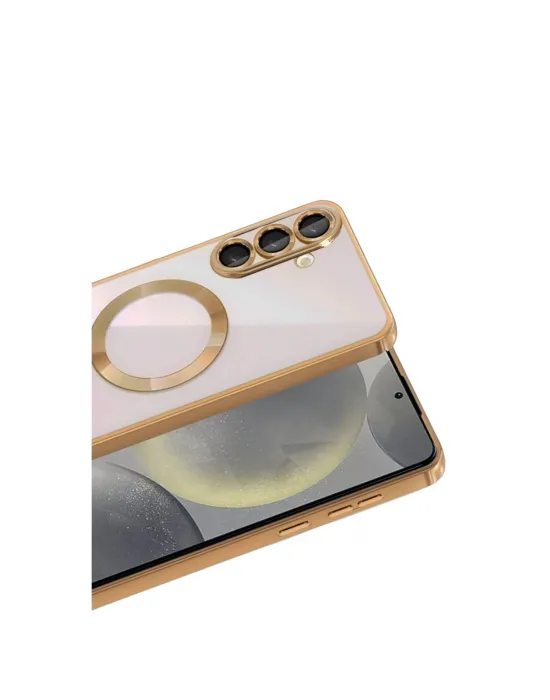 Samsung Galaxy A57 5g Kross Magneticsafe Kapak - Çöl Titanyum