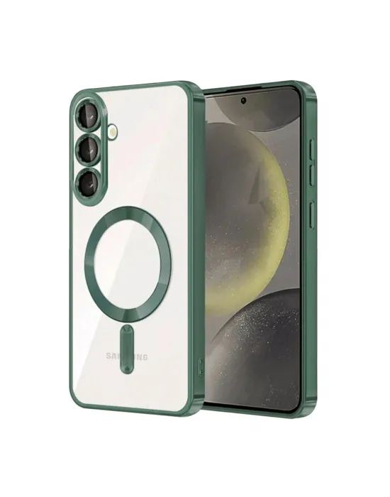 Samsung Galaxy A57 5g Kross Magneticsafe Kapak - Koyu Yeşil