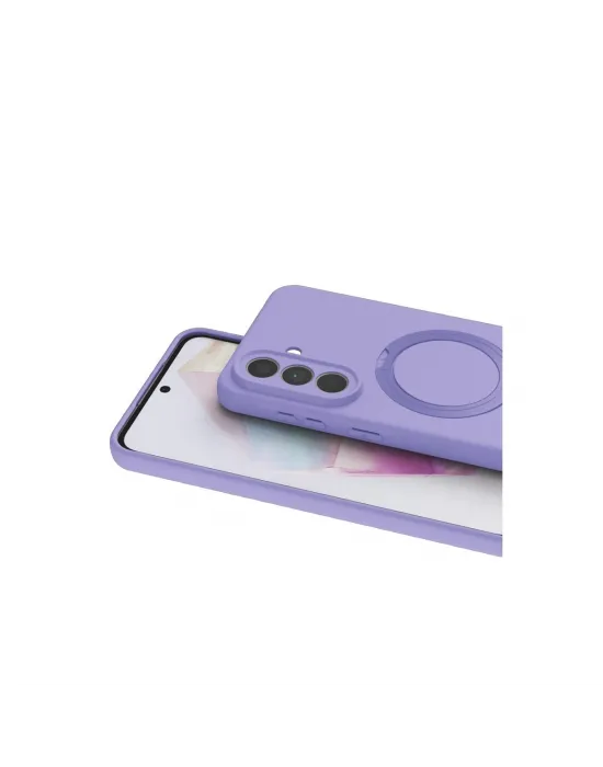 Samsung Galaxy A57 5g Regal Magsafe Standlı Kapak - Lila