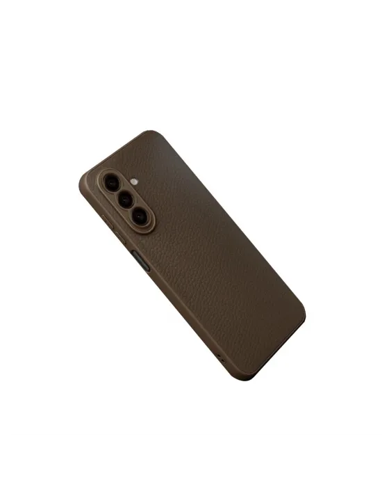 Samsung Galaxy A57 5g Thermax Silikon Kılıf - Kahverengi