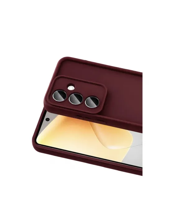 Samsung Galaxy A57 5g Viera Silikon - Bordo