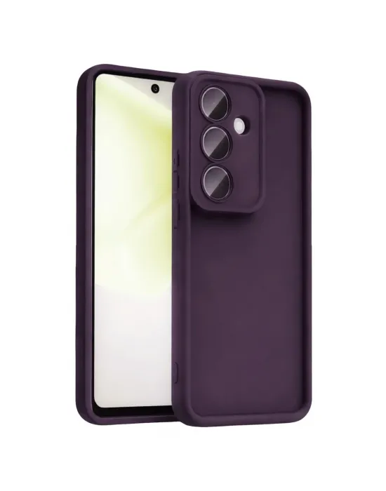 Samsung Galaxy A57 5g Viera Silikon - Mürdüm