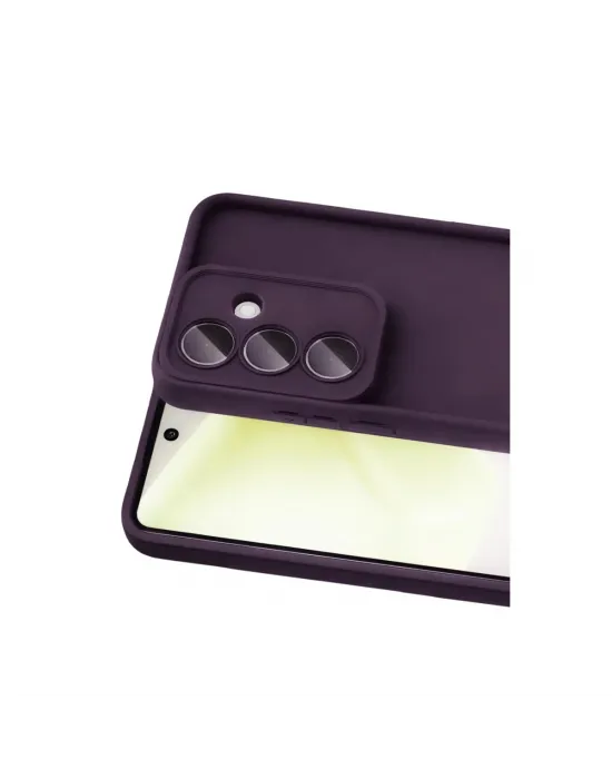 Samsung Galaxy A57 5g Viera Silikon - Mürdüm
