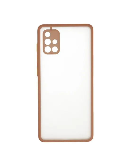 Samsung Galaxy A71 Kılıf Montreal Silikon Kapak - Pembe