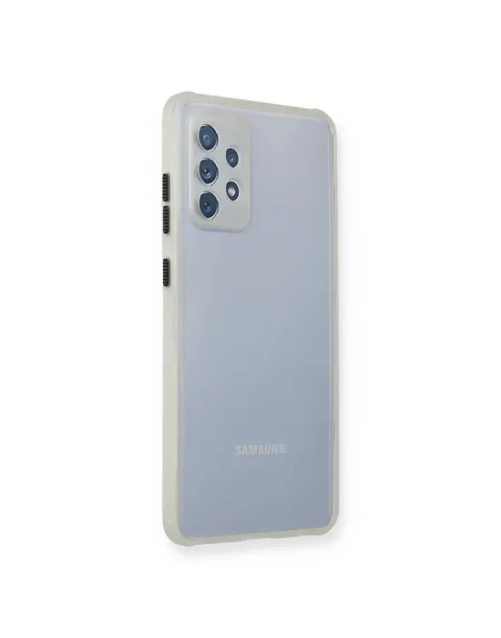 Samsung Galaxy A72 Kılıf Miami Şeffaf Silikon - Şeffaf