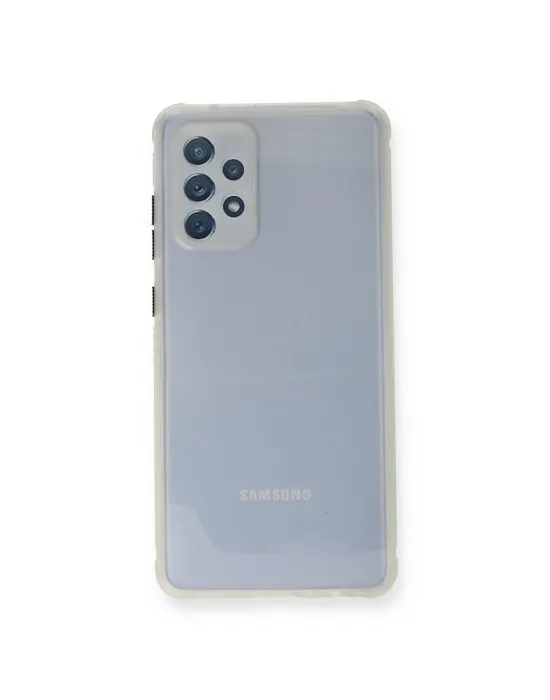 Samsung Galaxy A72 Kılıf Miami Şeffaf Silikon - Şeffaf