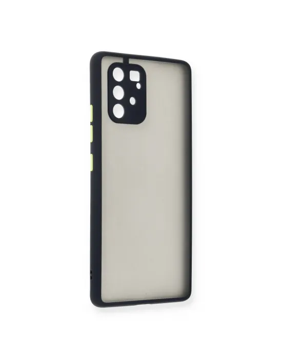 Samsung Galaxy A91 / S10 Lite Kılıf Montreal Silikon Kapak - Lacivert