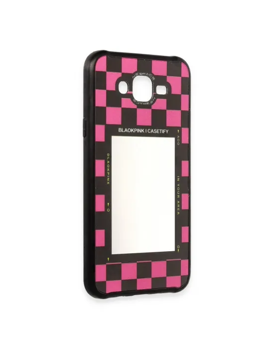 Samsung Galaxy J7 Kılıf Mirror Desenli Kapak - Mirror - 8