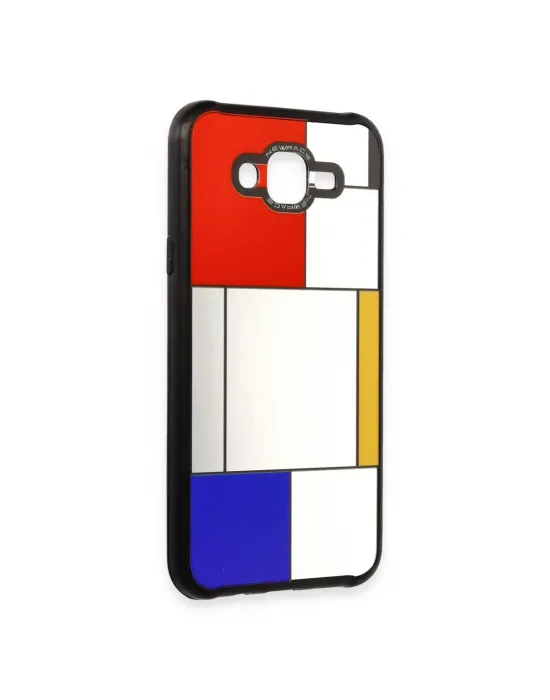 Samsung Galaxy J7 Kılıf Mirror Desenli Kapak - Mirror - 9