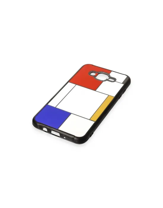 Samsung Galaxy J7 Kılıf Mirror Desenli Kapak - Mirror - 9