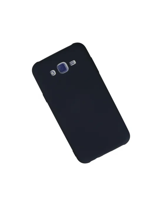 Samsung Galaxy J7 Kılıf Nano İçi Kadife Silikon - Lacivert