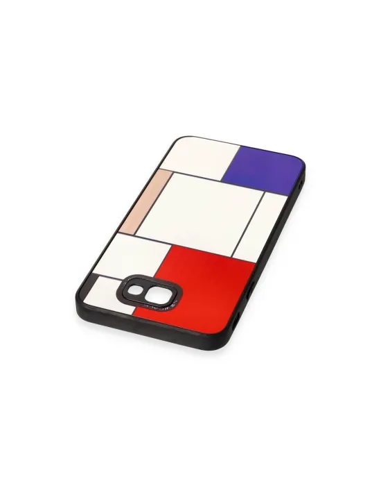 Samsung Galaxy J7 Prime Kılıf Mirror Desenli Kapak - Mirror - 9