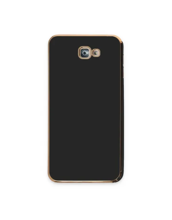 Samsung Galaxy J7 Prime Kılıf Volet Silikon - Siyah
