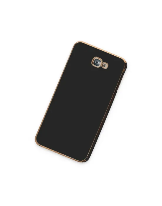 Samsung Galaxy J7 Prime Kılıf Volet Silikon - Siyah
