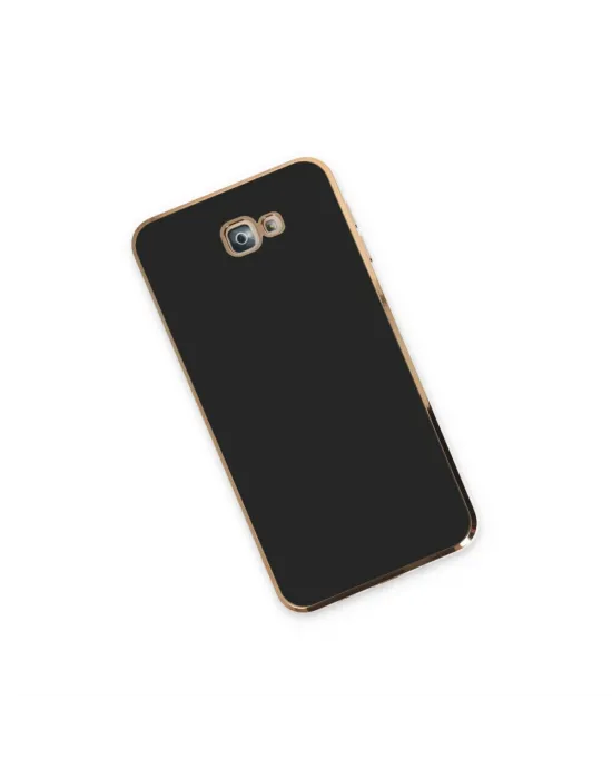 Samsung Galaxy J7 Prime Kılıf Volet Silikon - Siyah