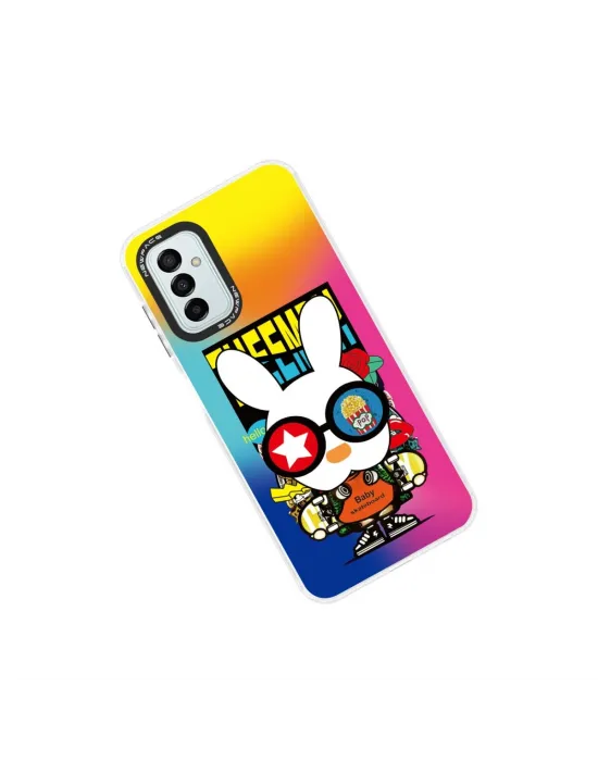 Samsung Galaxy M13 Kılıf Estoril Desenli Kapak - Estoril - 10