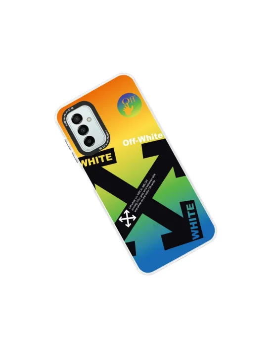 Samsung Galaxy M13 Kılıf Estoril Desenli Kapak - Estoril - 5