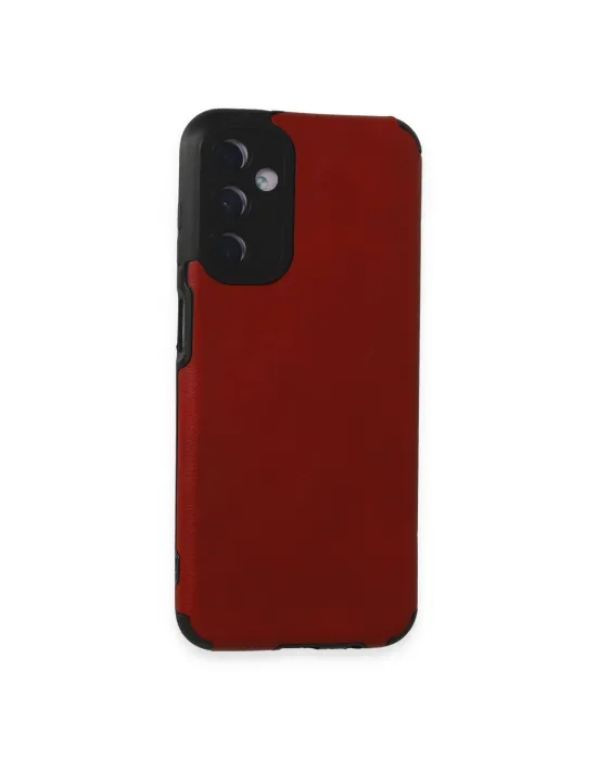 Samsung Galaxy M14 5g Kılıf Loop Deri Silikon - Kırmızı