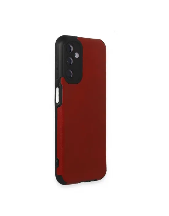 Samsung Galaxy M14 5g Kılıf Loop Deri Silikon - Kırmızı