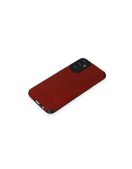 Samsung Galaxy M14 5g Kılıf Loop Deri Silikon - Kırmızı