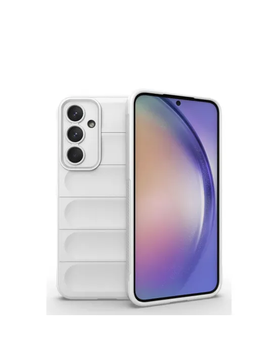 Samsung Galaxy M14 5g Kılıf Optimum Silikon - Krem