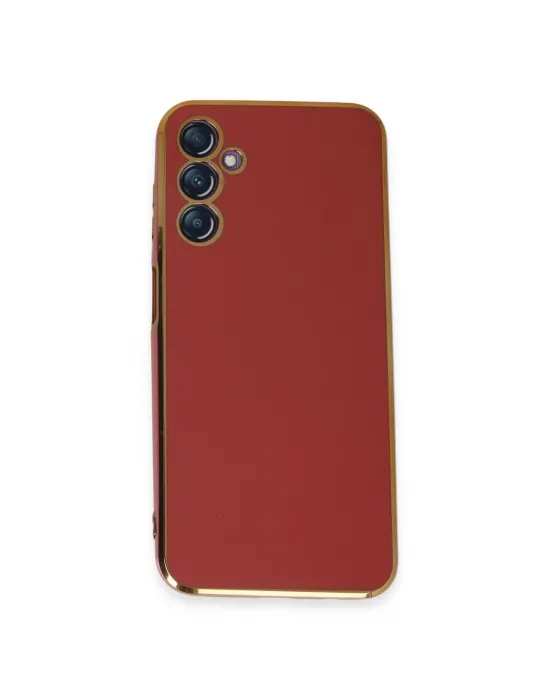 Samsung Galaxy M14 5g Kılıf Volet Silikon - Kırmızı