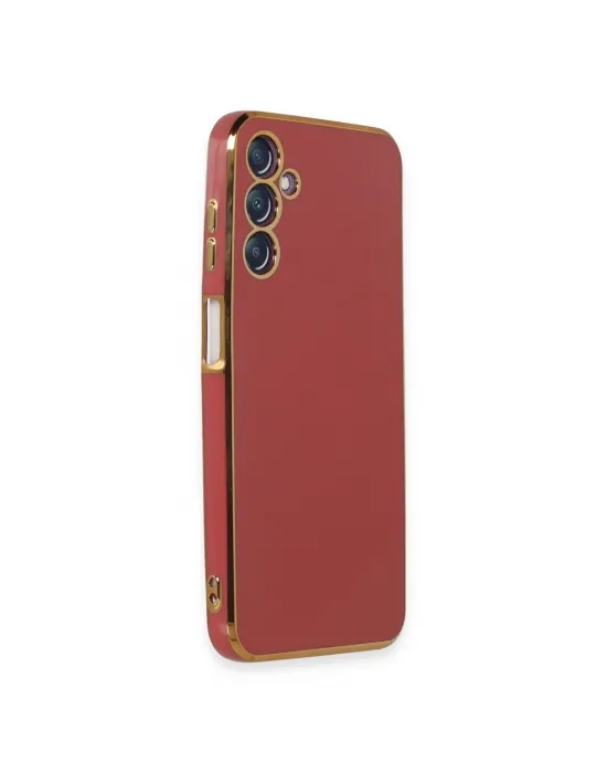 Samsung Galaxy M14 5g Kılıf Volet Silikon - Kırmızı