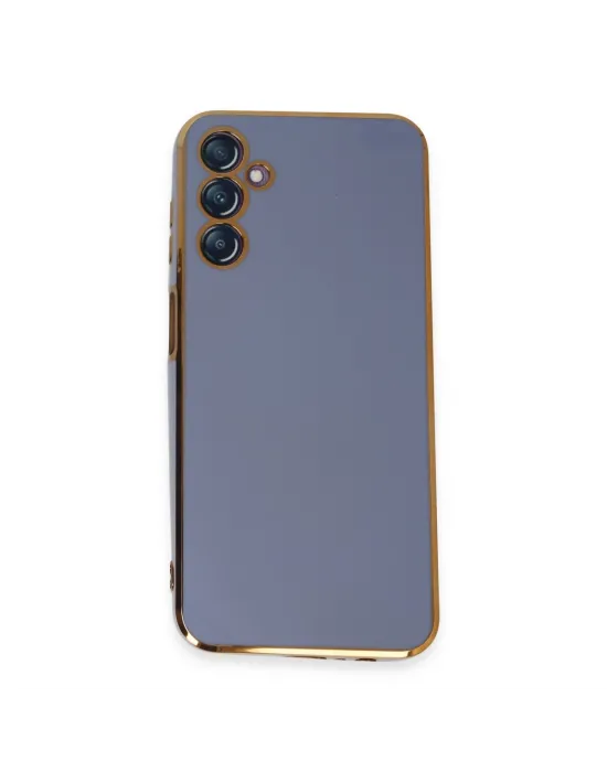 Samsung Galaxy M14 5g Kılıf Volet Silikon - Mavi