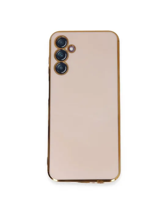 Samsung Galaxy M14 5g Kılıf Volet Silikon - Pembe