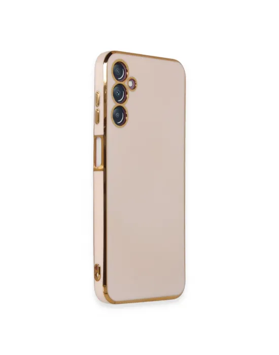 Samsung Galaxy M14 5g Kılıf Volet Silikon - Pembe