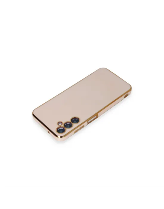 Samsung Galaxy M14 5g Kılıf Volet Silikon - Pembe