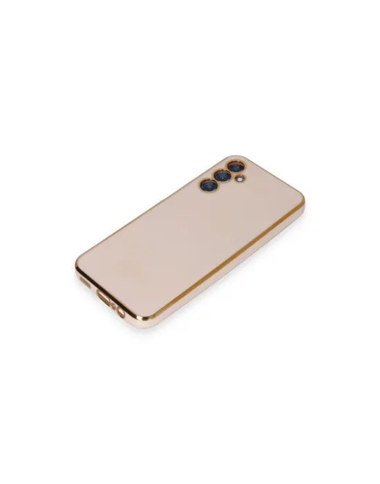 Samsung Galaxy M14 5g Kılıf Volet Silikon - Pembe