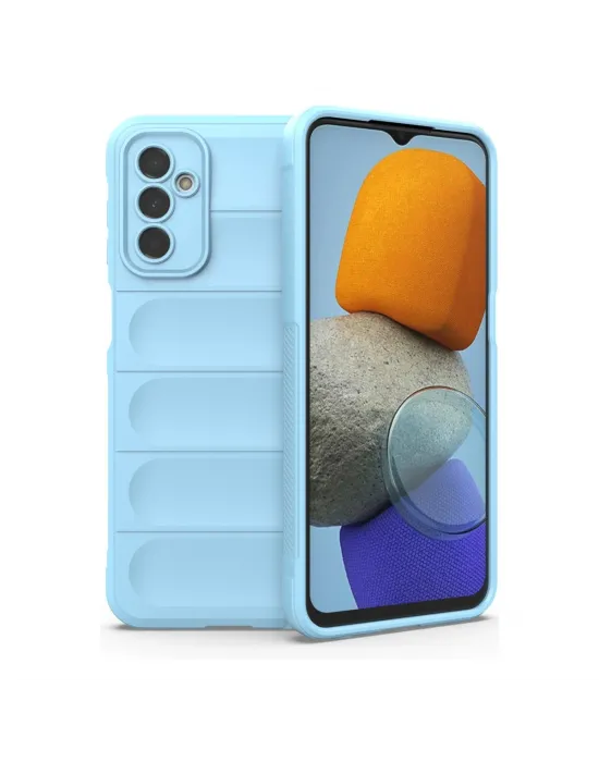 Samsung Galaxy M23 Kılıf Optimum Silikon - Sky Blue