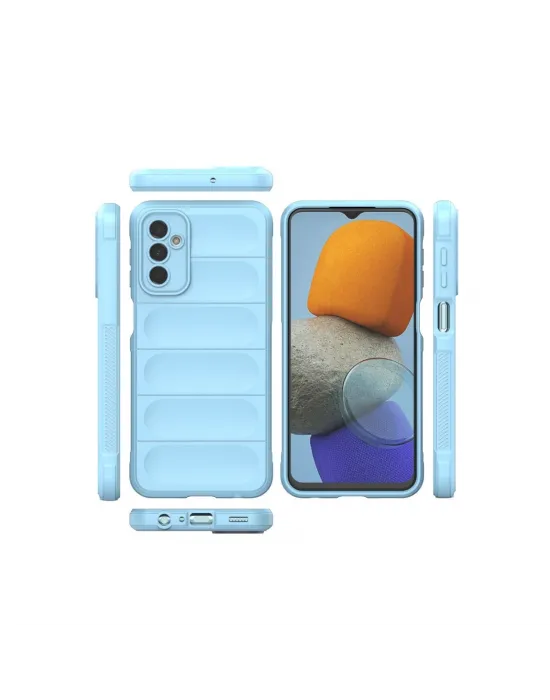 Samsung Galaxy M23 Kılıf Optimum Silikon - Sky Blue