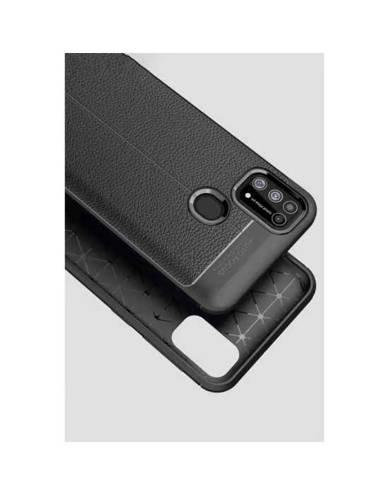 Samsung Galaxy M31 Kılıf Auto Focus Kapak - Kırmızı