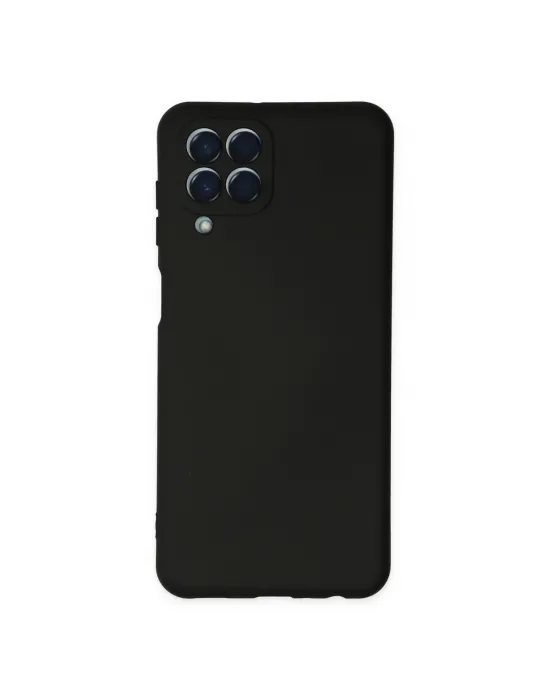 Samsung Galaxy M33 Kılıf Nano İçi Kadife Silikon - Siyah