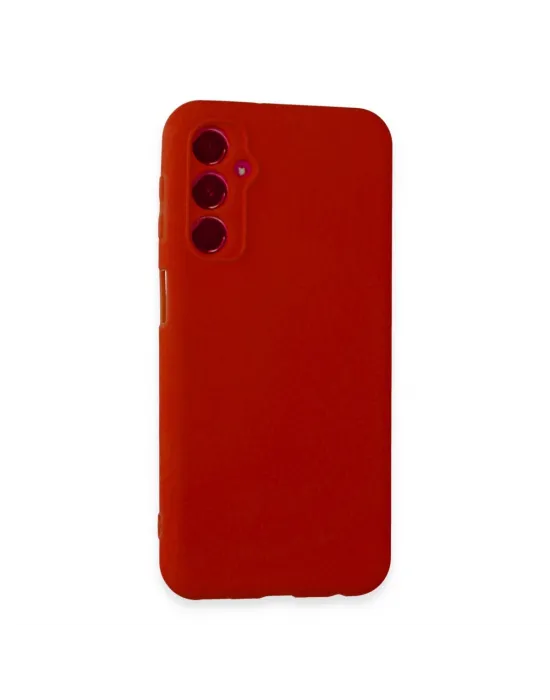 Samsung Galaxy M34 5g Kılıf First Silikon - Kırmızı