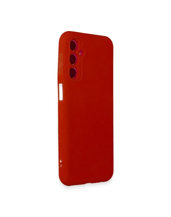 Samsung Galaxy M34 5g Kılıf First Silikon - Kırmızı