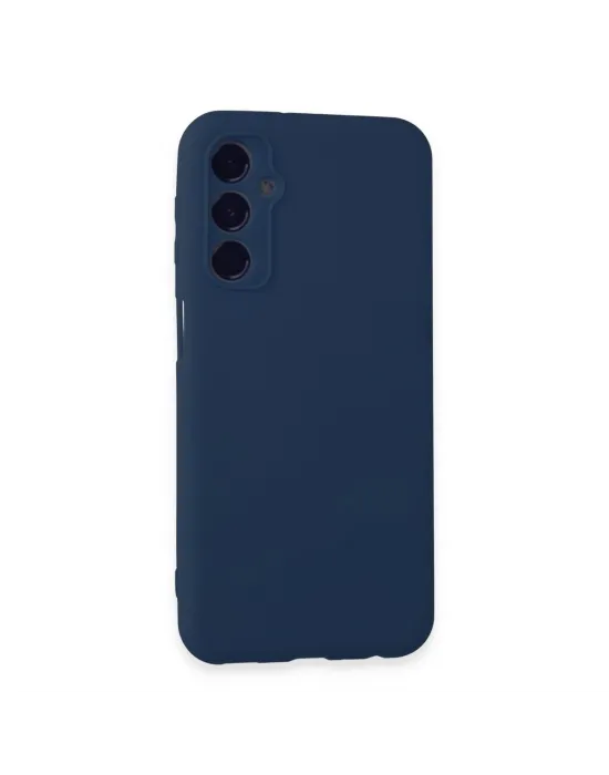 Samsung Galaxy M34 5g Kılıf First Silikon - Lacivert
