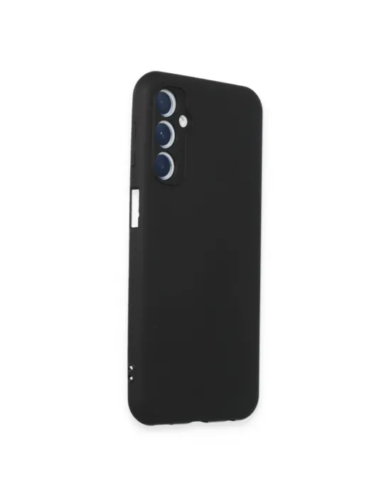 Samsung Galaxy M34 5g Kılıf First Silikon - Siyah