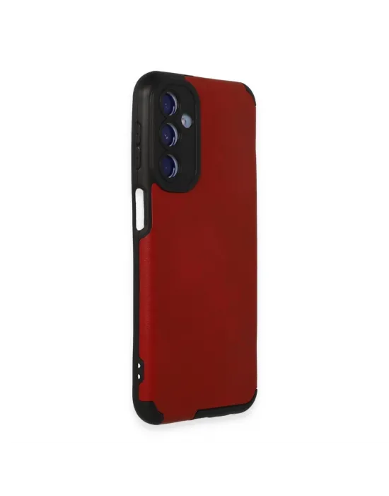 Samsung Galaxy M34 5g Kılıf Loop Deri Silikon - Kırmızı