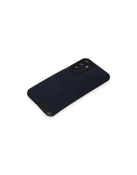 Samsung Galaxy M34 5g Kılıf Loop Deri Silikon - Lacivert