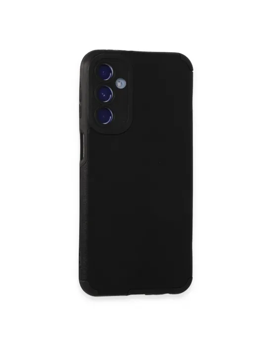 Samsung Galaxy M34 5g Kılıf Loop Deri Silikon - Siyah