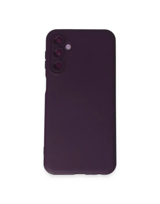 Samsung Galaxy M34 5g Kılıf Nano İçi Kadife Silikon - Mor