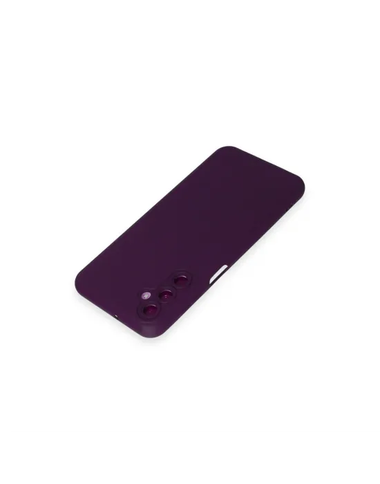Samsung Galaxy M34 5g Kılıf Nano İçi Kadife Silikon - Mor