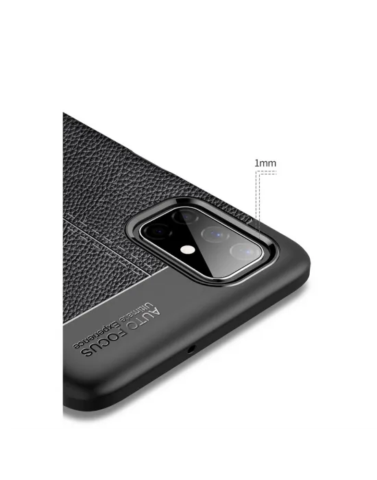 Samsung Galaxy M51 Kılıf Auto Focus Kapak - Kırmızı