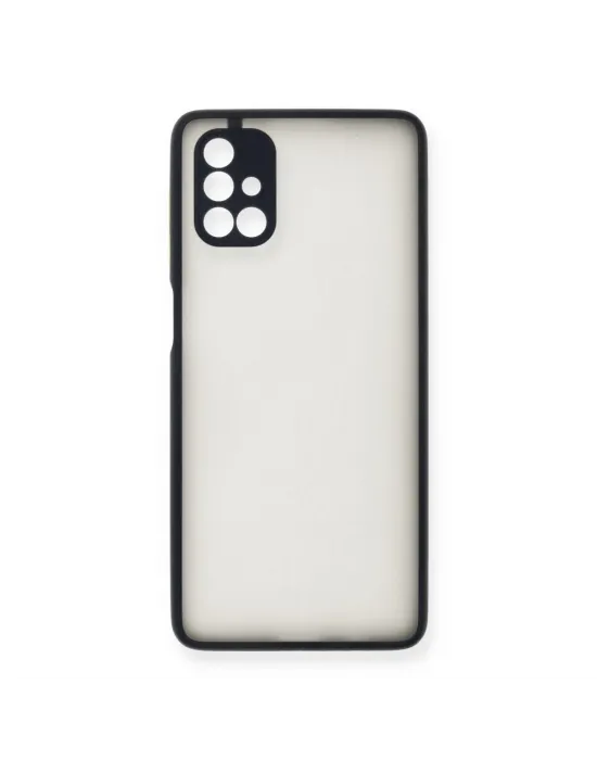 Samsung Galaxy M51 Kılıf Montreal Silikon Kapak - Lacivert